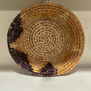 Woven Wicker wall basket